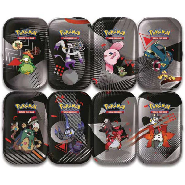 Black Bolt & White Flare Mini Tin