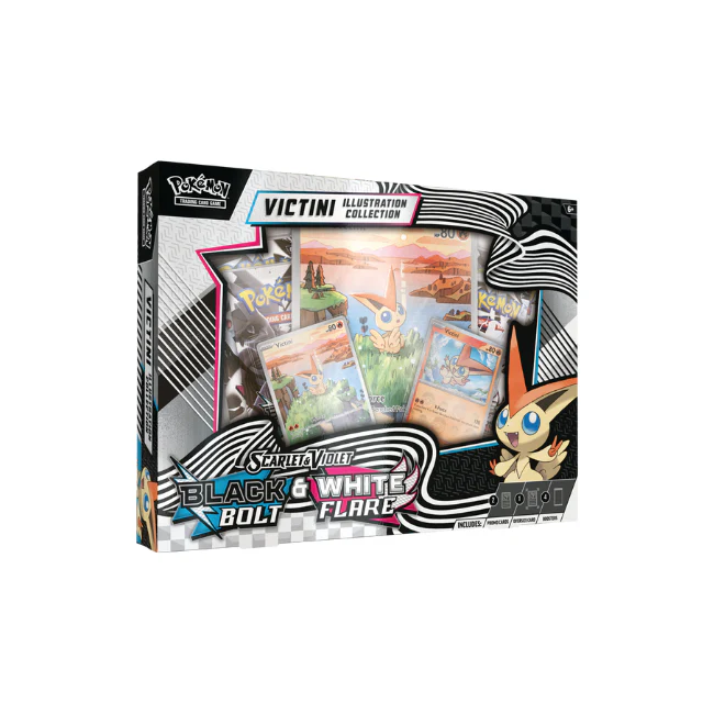 Scarlet & Violet Victini Illustration Box